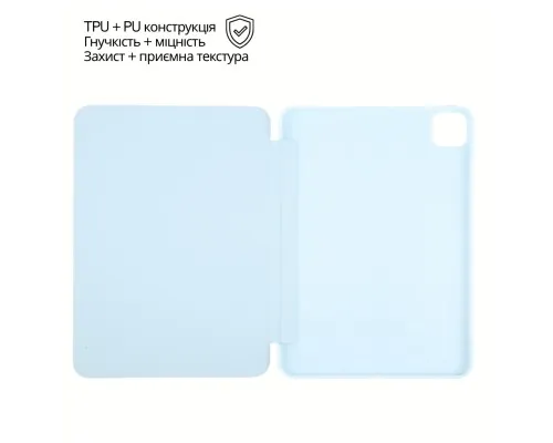 Чохол до планшета BeCover Tri Fold Soft TPU Silicone Apple iPad Air 13" M4 2026 Light Blue (715330)
