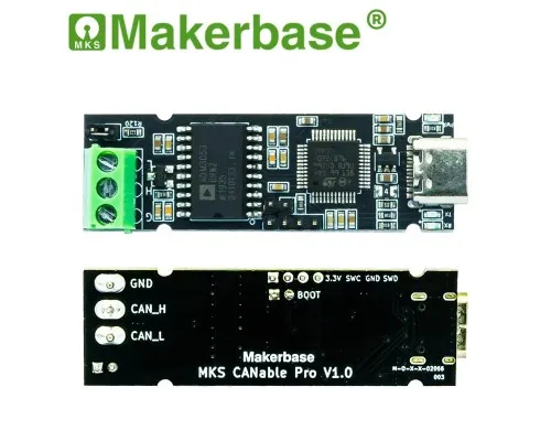 Адаптер Makerbase CANable USB to CAN canbus debugger analyzer adapter Isolated (MKS CANable)