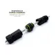 Зрощувач STP, cat.6A, RJ45 to RJ45, IP68 Kingda (KD-CP3010SHC6A)
