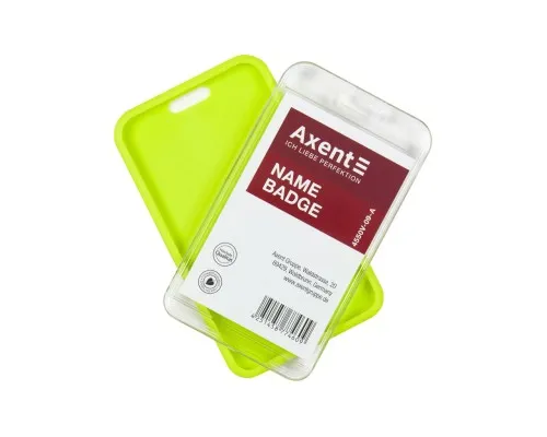 Бейдж Axent чохол SoftTouch матовий, 54х85мм ,салатовий (4550V-09-A)