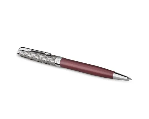 Ручка кулькова Parker SONNET 17 Metal & Red Lacquer CT BP (68 332)