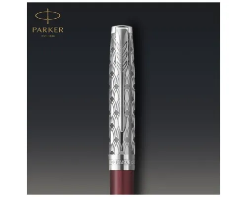 Ручка кулькова Parker SONNET 17 Metal & Red Lacquer CT BP (68 332)