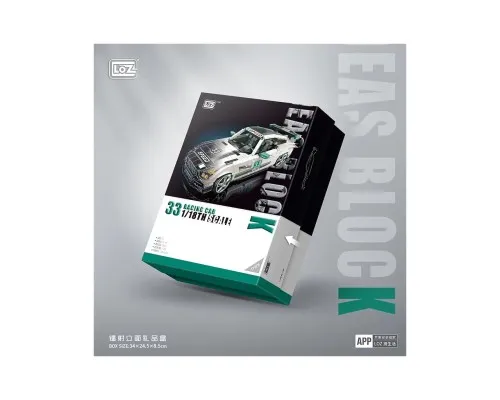 Конструктор LOZ mini Гоночний автомобіль (1128)