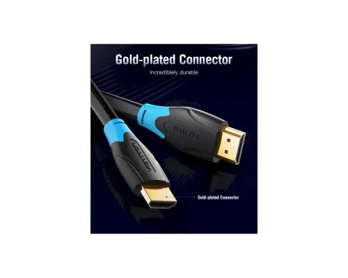Кабель мультимедійний HDMI M to HDMI M 5.0m V2.0 4K60Hz VENTION (AACBJ)