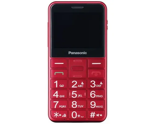 Мобільний телефон Panasonic KX-TU155 Red (KX-TU155EXRN)