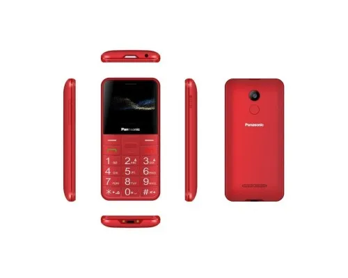 Мобільний телефон Panasonic KX-TU155 Red (KX-TU155EXRN)
