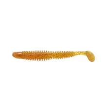 Силікон рибальський Reins Bubbling Shad 4" 566 Motor Oil Red Flake (8 шт/уп.) (1552.04.04)