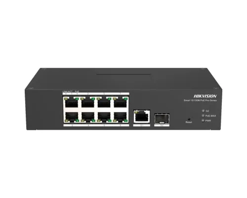 Комутатор мережевий Hikvision DS-3T1310P-SI/HS