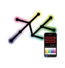 Світильник EMOS ZIW269R LINES 9шт. 34 Вт, RGBIC, WIFI black (ZIW269R)