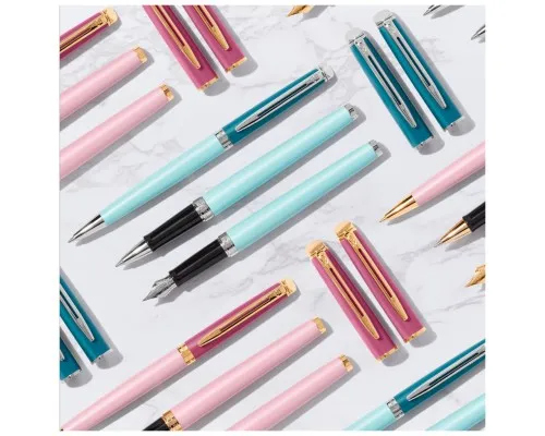 Ручка кулькова Waterman HEMISPHERE Colour Blocking Pink GT BP (22 581)