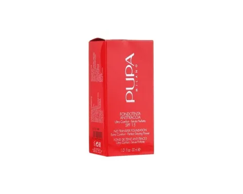 Тональний крем Pupa No Transfer Foundation 02 - Light Beige (8011607094547)