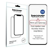 Скло захисне BeCover 10D Apple iPhone 17 Pro Black (714074)