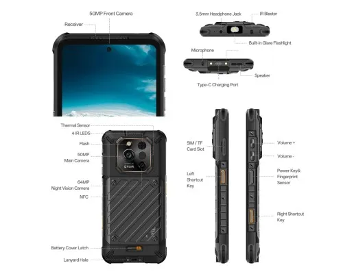 Мобільний телефон RugOne Xever 7 Pro (6975326660679)
