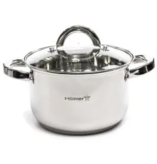 Каструля Hölmer з кришкою 2,6л (CR-18426-SS)