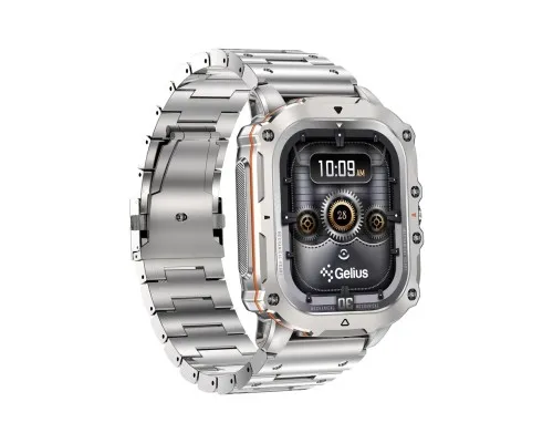 Смарт-годинник Gelius Tactical Heavy (GP-SW016) Silver Titan (2099901019103)