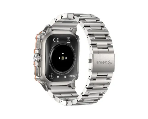 Смарт-годинник Gelius Tactical Heavy (GP-SW016) Silver Titan (2099901019103)