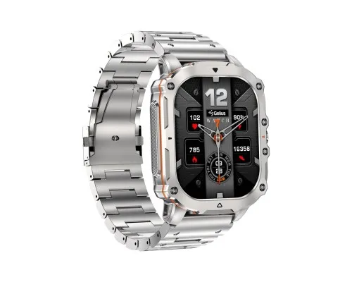 Смарт-годинник Gelius Tactical Heavy (GP-SW016) Silver Titan (2099901019103)