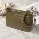 Сумка Vintage З натуральної шкіри Оливкова (22984)