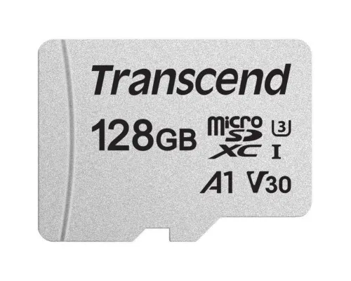 Карта пам'яті Transcend 128GB microSDXC class 10 UHS-I U3 A1 (TS128GUSD300S)