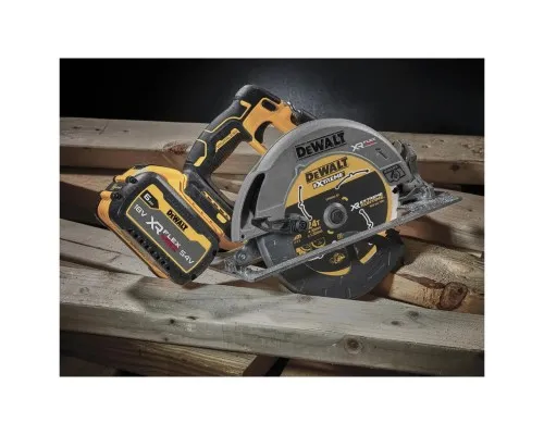 Дискова пила DeWALT 18V XR Li-lon FLEXVOLT ADVANTAGE, диск 190х30 мм, TSTAK (без АКБ та ЗП) (DCS573NT)