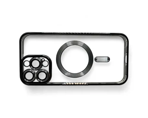 Чохол до мобільного телефона BeCover TPU Chrome Case (MagSafe) для Apple iPhone 16 Pro Black (712080)