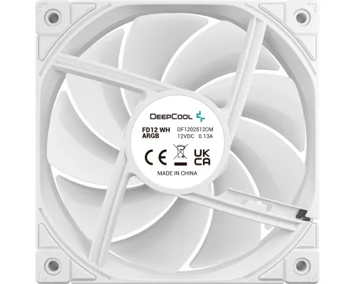 Кулер до корпусу Deepcool FD12 WH (R-FD12-WHNPN1-G)