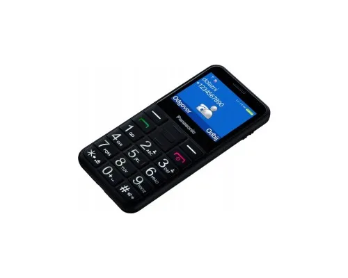 Мобільний телефон Panasonic KX-TU155 Black (KX-TU155EXBN)