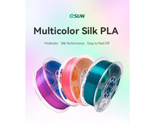 Пластик для 3D-принтера eSUN ePLA-Silk Mystic (triple color), 1,75мм, 1кг, gold-red-green (ePLA-SilkMystic-P175GRG1)