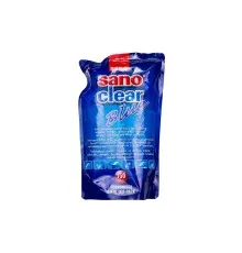 Засіб для миття скла Sano Clear Blue Запасний блок 750 мл (7290012117275)
