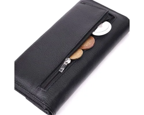 Гаманець ST Leather Шкіряний Чорний (22546)