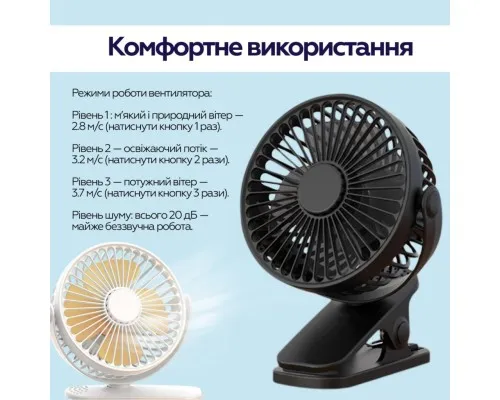 Вентилятор XoKo XK-P6-BK