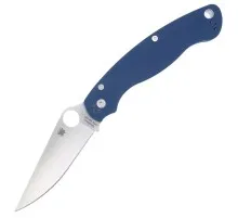 Ніж Spyderco Military 2 CPM SPY27 G-10 Cobalt Blue (C36GPCBL2)