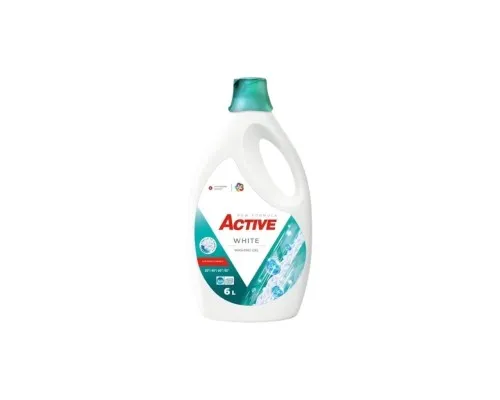 Гель для прання Active PR White З ароматом свіжості 6 л (4820196010913)