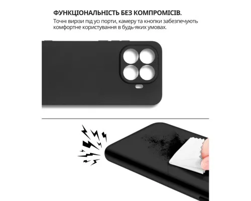 Чохол до мобільного телефона BeCover silicone Xiaomi 15T Pro Black (714861)