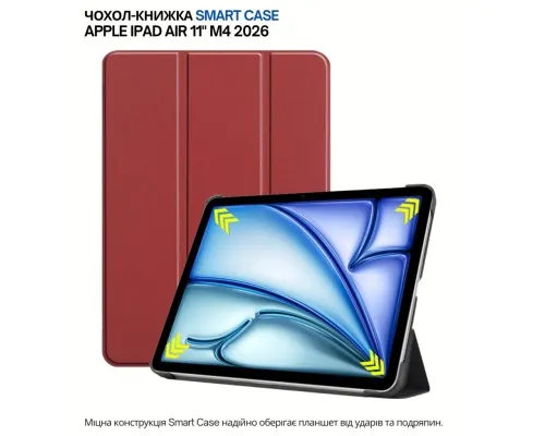 Чохол до планшета BeCover Smart Case Apple iPad Air 11" M4 2026 Red Wine (715201)