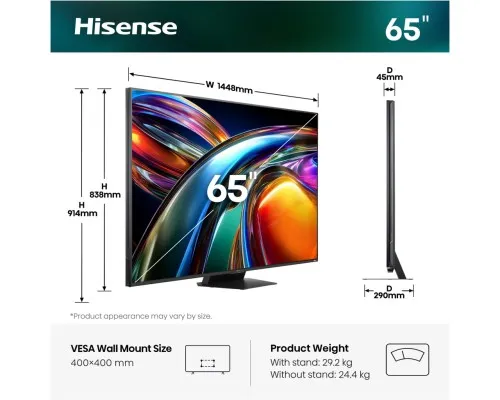 Телевізор Hisense 65UR9S