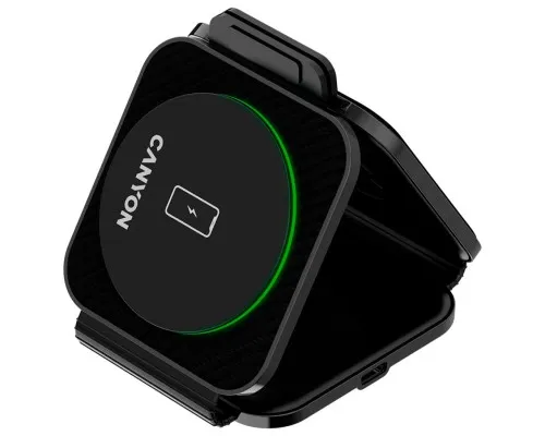 Зарядний пристрій Canyon WS-305 Foldable 3in1 Wireless charger (CNS-WCS305B)