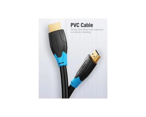 Кабель мультимедійний HDMI M to HDMI M 8.0m V2.0 4K60Hz VENTION (AACBK)