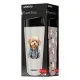 Термокружка Ardesto Coffee Time Maltipoo 450мл, нержавіюча сталь, бежевий (AR2645MP)
