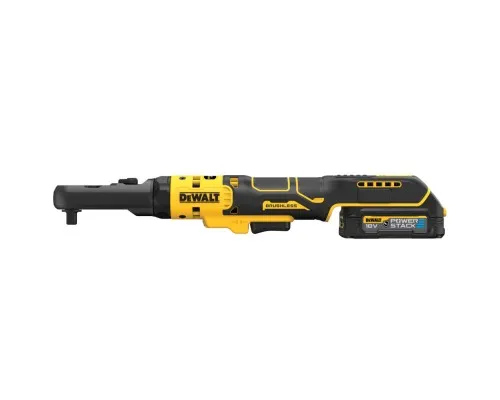 Гайковерт DeWALT кутовий, XR Li-Ion PowerStack 18 GFN, 1.7Ah, 102 Нм (DCF510E2G)