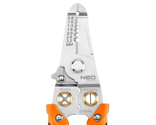 Затискач для клем Neo Tools 0.8-3.2мм кв., 180мм (01-549)