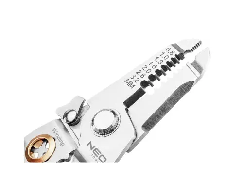 Затискач для клем Neo Tools 0.8-3.2мм кв., 180мм (01-549)