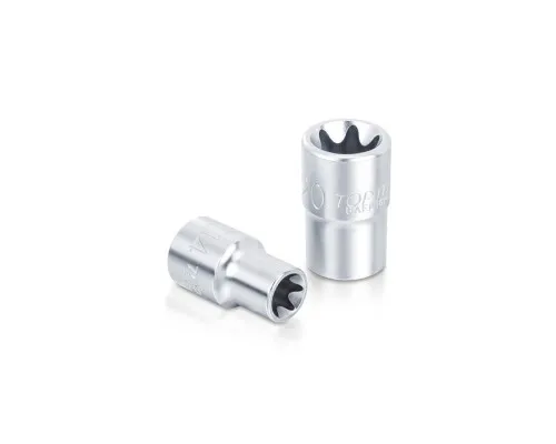 Набір головок Toptul TORX на планці 3/8" E8-E20 8шт. (GAAG0802)