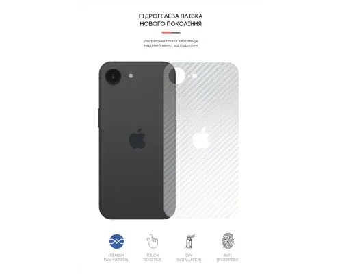 Плівка захисна Armorstandart for Back Panel Apple iPhone 16e Carbone Transparent (ARM85458)
