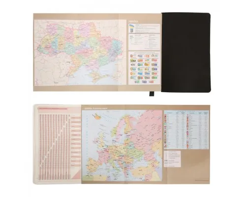 Тижневик Leo planner датований 2026 "Glory", м‘який, чорний, 352 сторінки (252632)