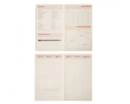 Тижневик Leo planner датований 2026 "Glory", м‘який, чорний, 352 сторінки (252632)