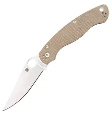 Ніж Spyderco Military 2 CPM Cru-Wear Micarta Brown (C36MPCW2)