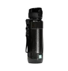 Пляшка для води Line Art Lens 600 мл чорний (60014418LA-01)