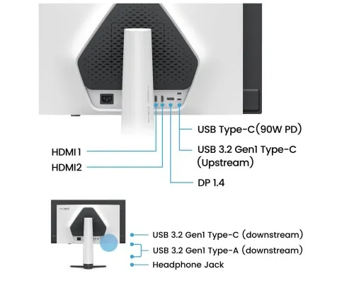 Монітор BenQ EX271UZ White