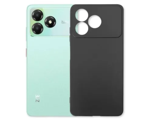 Чохол до мобільного телефона BeCover silicone ZTE Blade A36 / Nubia A36 Black (714936)